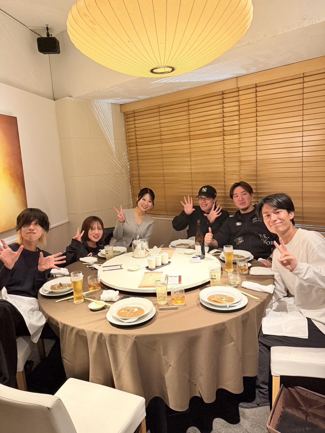 チームの食事会