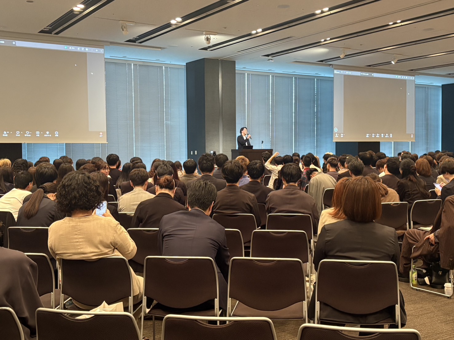 全社セミナーの様子